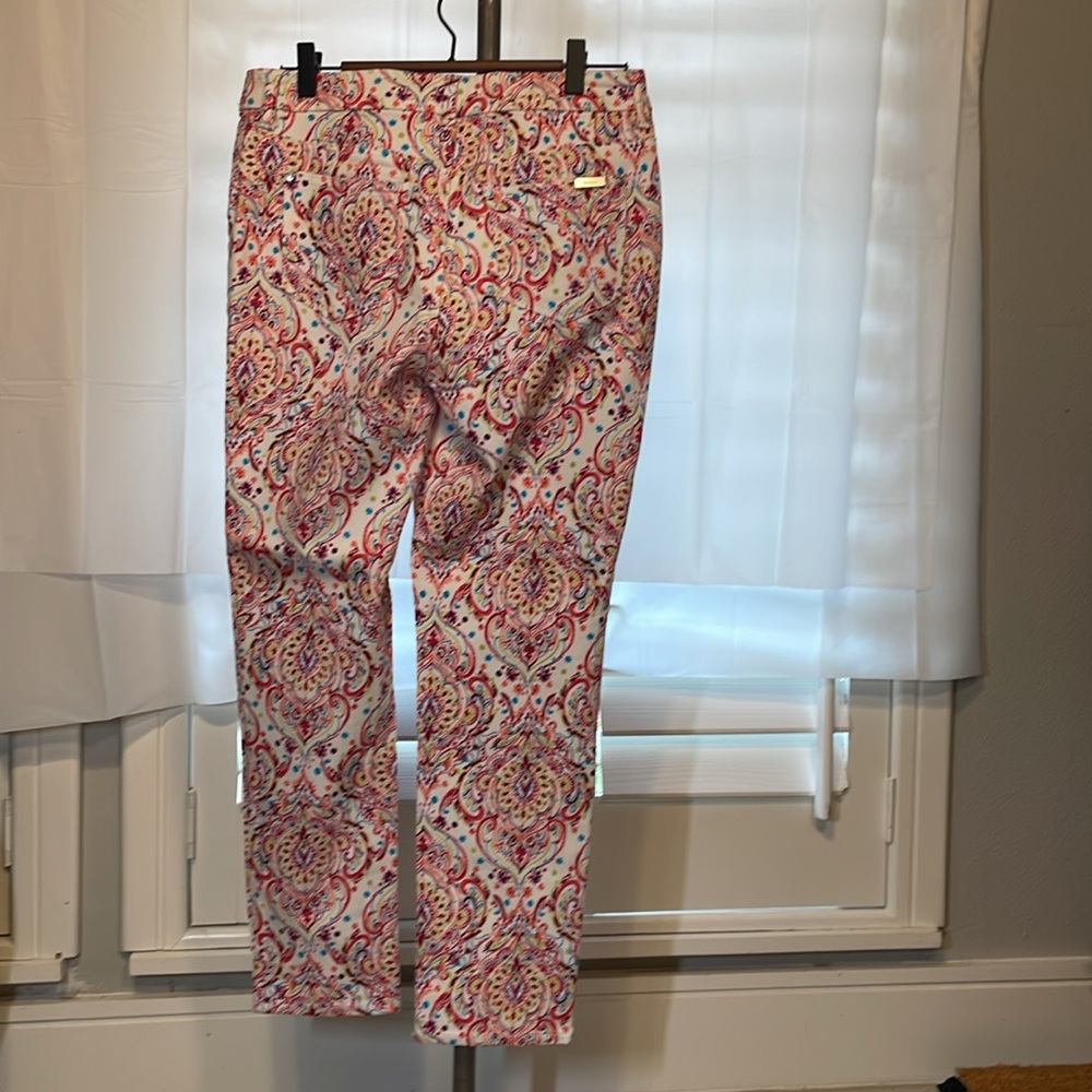 Chico's Multicolor Patterned Ankle Pants - image 2